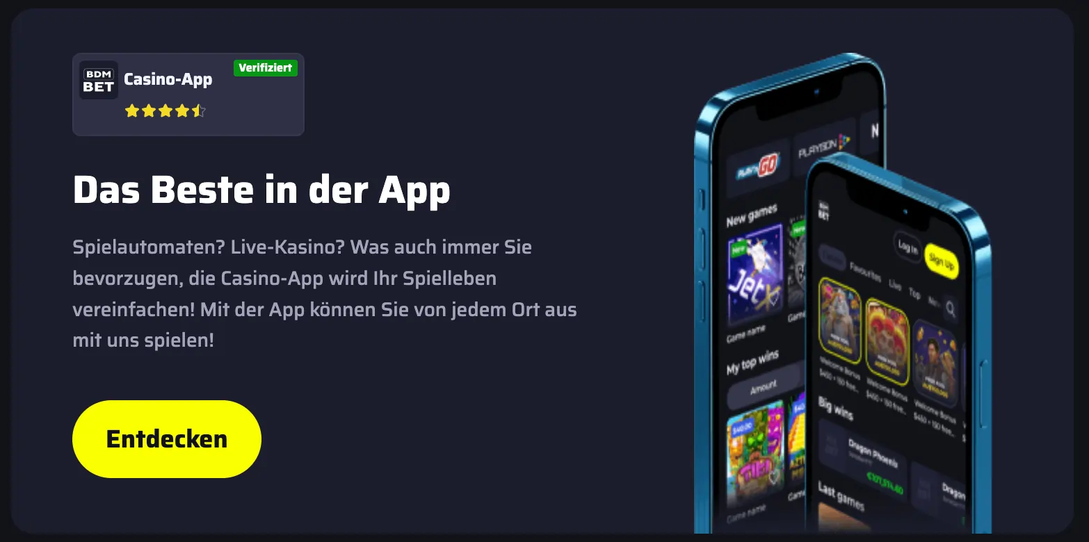 BDM Bet Casino App Download