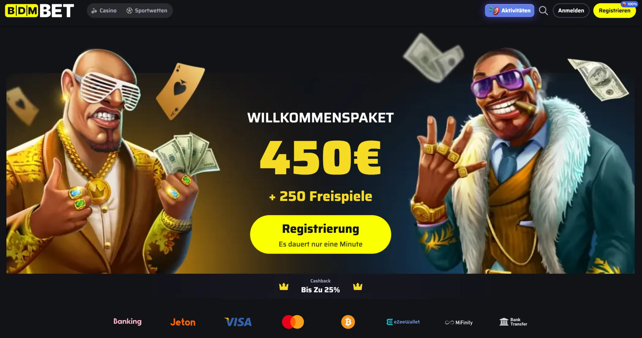 BDM Bet Casino Design